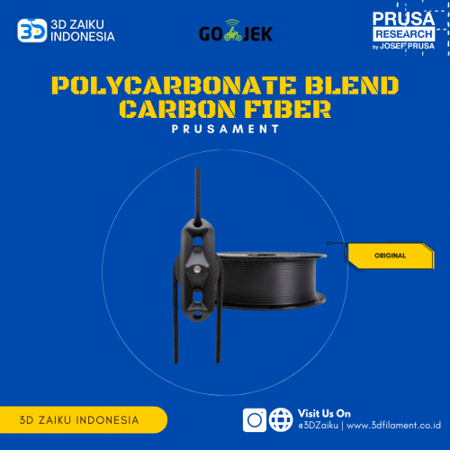 Original Prusament Polycarbonate Blend Carbon Fiber PC CF 3D Filament